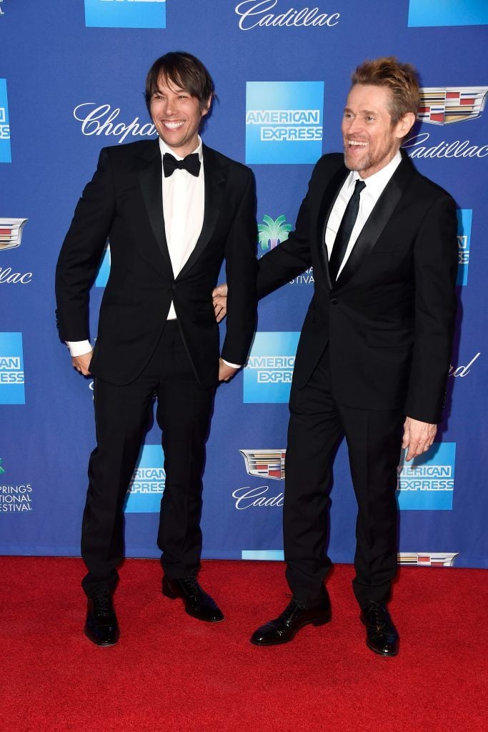 Sean Baker (L) and Willem Dafoe attend the 29th Annual Palm Springs International Film Festival Awards Gala at Palm Springs Convention Center on January 2, 2018 in Palm Springs, California.  (Photo by Frazer Harrison/Getty Images for Palm Springs International Film Festival )