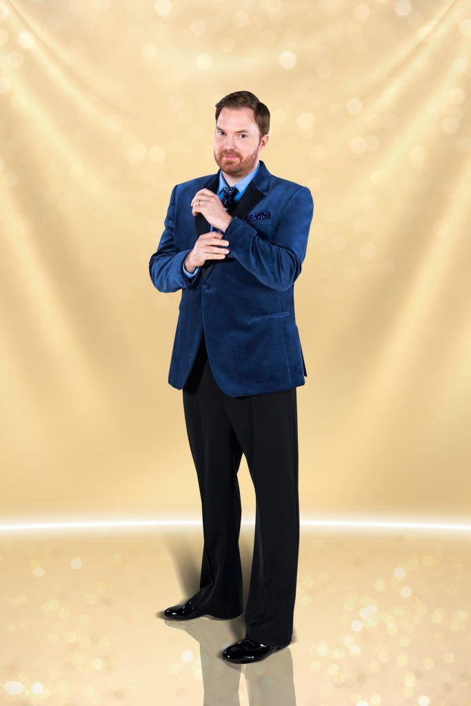 Comedian and broadcaster Bernard O'Shea will be dancing with Valeria Milova. (Photo by RTE)