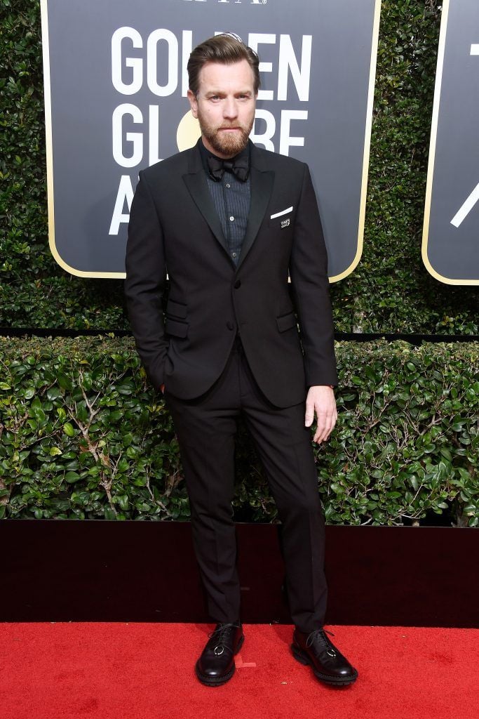 BEVERLY HILLS, CA - JANUARY 07:  Actor Ewan McGregor attends The 75th Annual Golden Globe Awards at The Beverly Hilton Hotel on January 7, 2018 in Beverly Hills, California.  (Photo by Frazer Harrison/Getty Images)