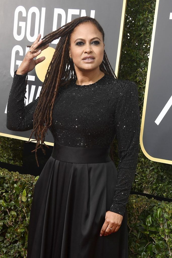 BEVERLY HILLS, CA - JANUARY 07:  Ava DuVernay attends The 75th Annual Golden Globe Awards at The Beverly Hilton Hotel on January 7, 2018 in Beverly Hills, California.  (Photo by Frazer Harrison/Getty Images)