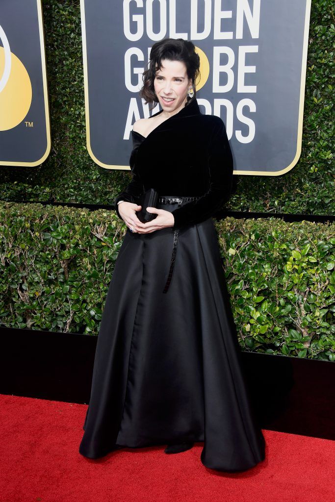 BEVERLY HILLS, CA - JANUARY 07:  Actor Sally Hawkins attends The 75th Annual Golden Globe Awards at The Beverly Hilton Hotel on January 7, 2018 in Beverly Hills, California.  (Photo by Frazer Harrison/Getty Images)