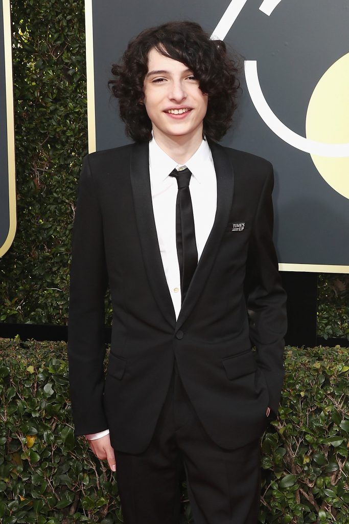 BEVERLY HILLS, CA - JANUARY 07:  Finn Wolfhard attends The 75th Annual Golden Globe Awards at The Beverly Hilton Hotel on January 7, 2018 in Beverly Hills, California.  (Photo by Frederick M. Brown/Getty Images)