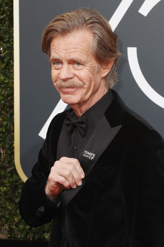 BEVERLY HILLS, CA - JANUARY 07:  William H. Macy attends The 75th Annual Golden Globe Awards at The Beverly Hilton Hotel on January 7, 2018 in Beverly Hills, California.  (Photo by Frederick M. Brown/Getty Images)