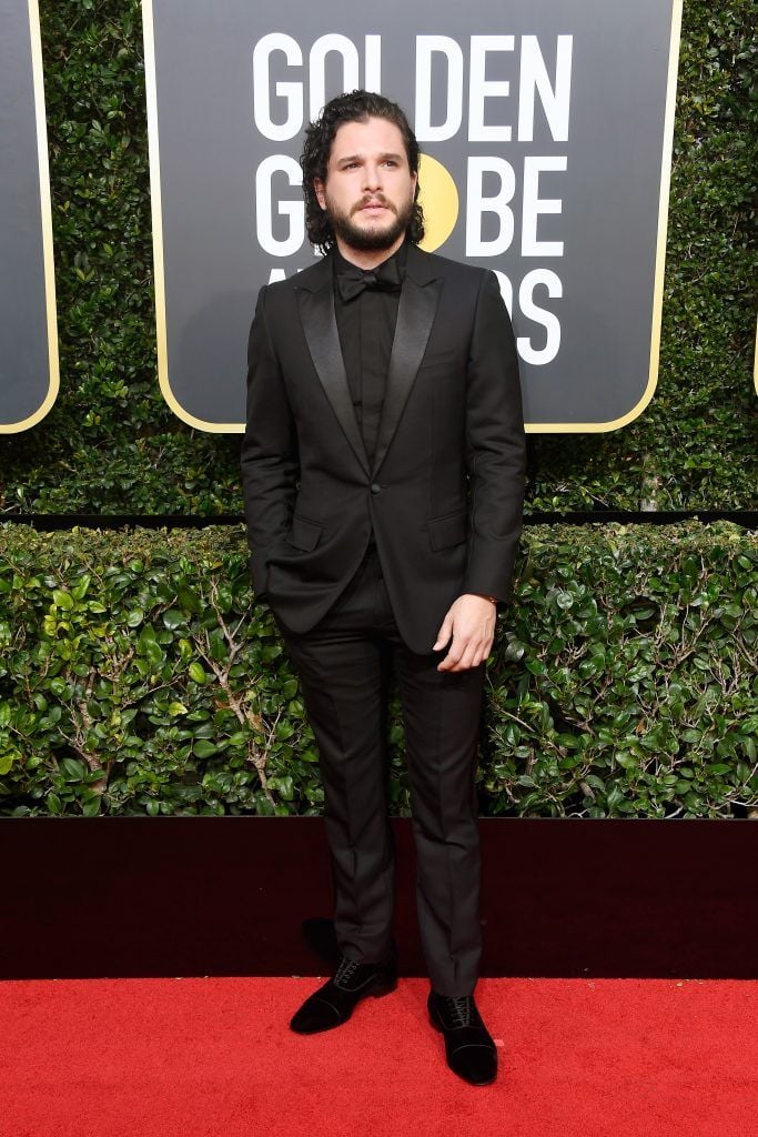 BEVERLY HILLS, CA - JANUARY 07:  Kit Harington attends The 75th Annual Golden Globe Awards at The Beverly Hilton Hotel on January 7, 2018 in Beverly Hills, California.  (Photo by Frazer Harrison/Getty Images)