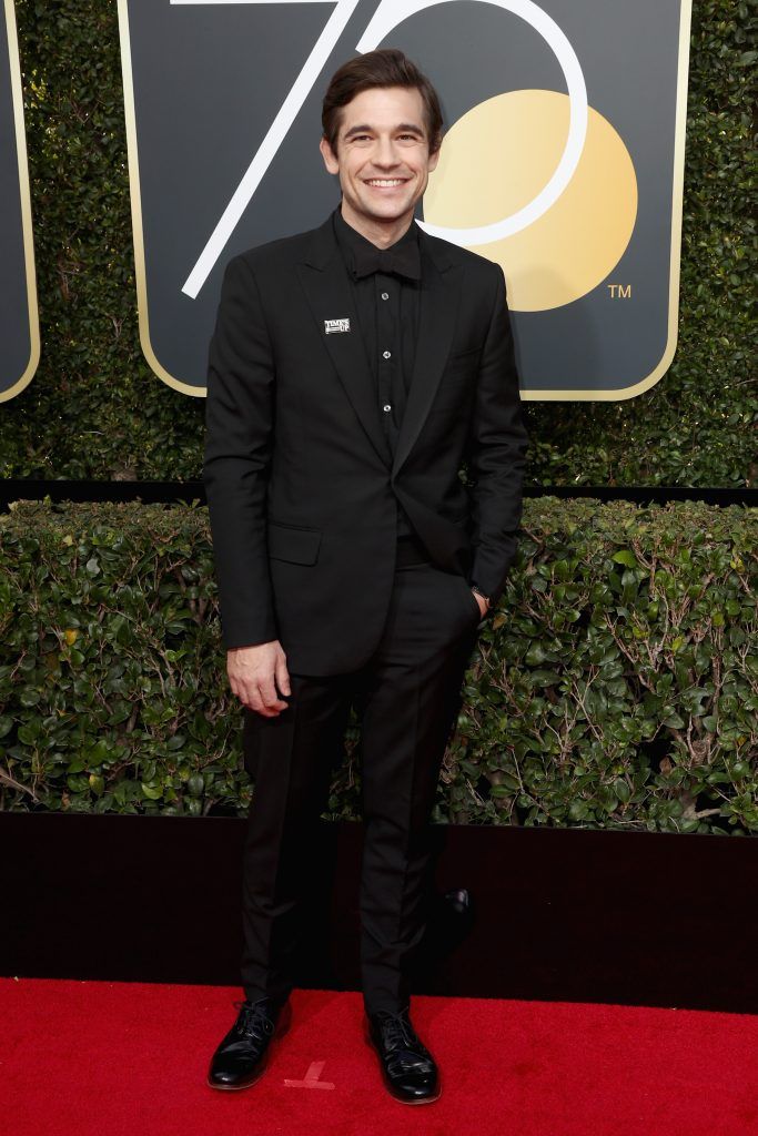 BEVERLY HILLS, CA - JANUARY 07:  Actor Jason Ralph attends The 75th Annual Golden Globe Awards at The Beverly Hilton Hotel on January 7, 2018 in Beverly Hills, California.  (Photo by Frederick M. Brown/Getty Images)