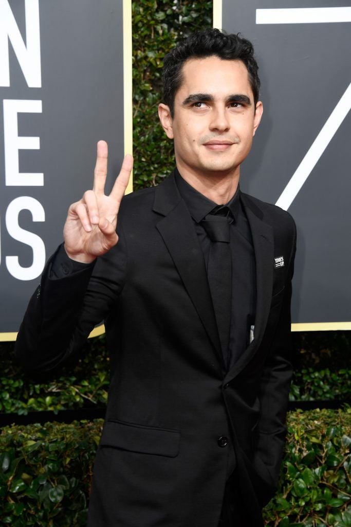 BEVERLY HILLS, CA - JANUARY 07:  Actor Max Minghella attends The 75th Annual Golden Globe Awards at The Beverly Hilton Hotel on January 7, 2018 in Beverly Hills, California.  (Photo by Frazer Harrison/Getty Images)