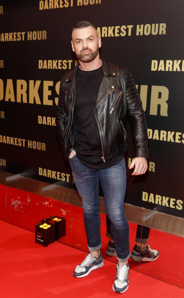 Derek Carberry pictured at the Universal Pictures special preview screening of Darkest Hour at the Light House Cinema, Dublin (10th January 2018). Photo: Andres Poveda