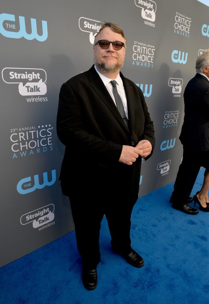 SANTA MONICA, CA - JANUARY 11:  Director Guillermo del Toro attends The 23rd Annual Critics' Choice Awards at Barker Hangar on January 11, 2018 in Santa Monica, California.  (Photo by Matt Winkelmeyer/Getty Images for The Critics' Choice Awards  )