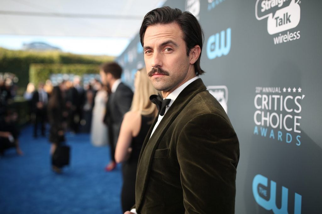 SANTA MONICA, CA - JANUARY 11:  Actor Milo Ventimiglia attends The 23rd Annual Critics' Choice Awards at Barker Hangar on January 11, 2018 in Santa Monica, California.  (Photo by Christopher Polk/Getty Images for The Critics' Choice Awards  )