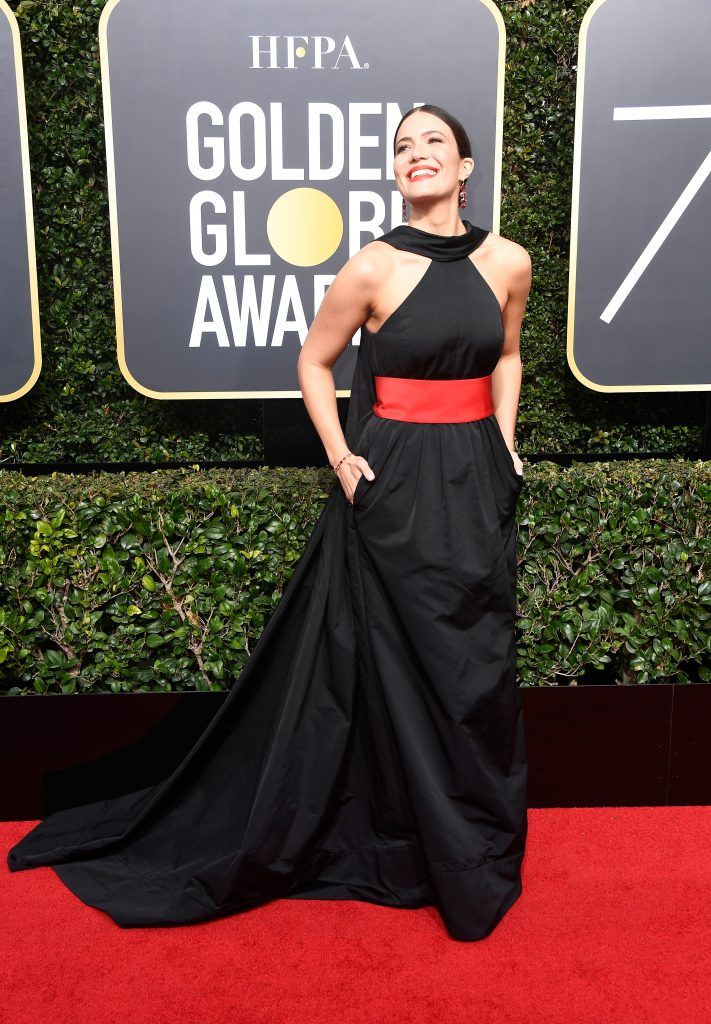 Mandy Moore attends The 75th Annual Golden Globe Awards at The Beverly Hilton Hotel on January 7, 2018 in Beverly Hills, California.  (Photo by Frazer Harrison/Getty Images)