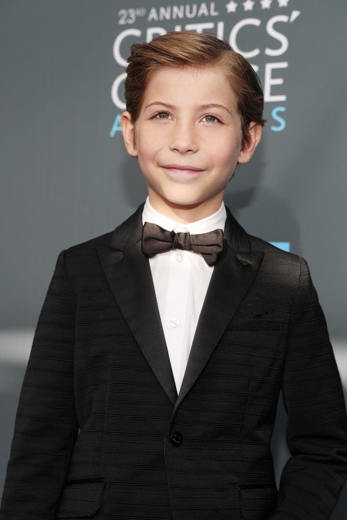 SANTA MONICA, CA - JANUARY 11:  Actor Jacob Tremblay attends The 23rd Annual Critics' Choice Awards at Barker Hangar on January 11, 2018 in Santa Monica, California.  (Photo by Christopher Polk/Getty Images for The Critics' Choice Awards  )