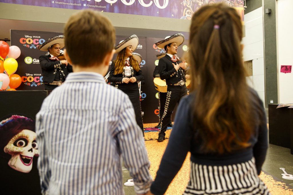 The special family screening of Disney Pixar's Coco in the ODEON Cinema Point Village (13th January 2018). Picture: Andres Poveda