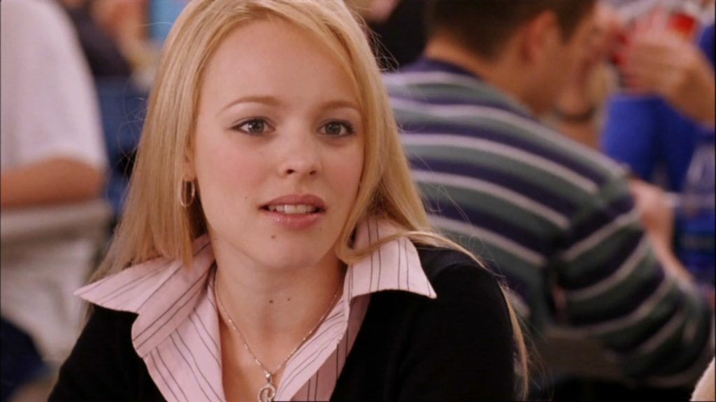 Rachel McAdams was 25 when she played 17 year old Regina George in Mean Girls. (Photo courtesy of Paramount Pictures)