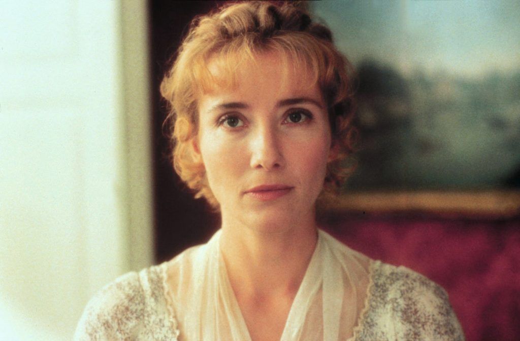 Emma Thompson was 35 when she played Elinor Dashwood in Sense and Sensibility. (Photo courtesy of Columbia Pictures)