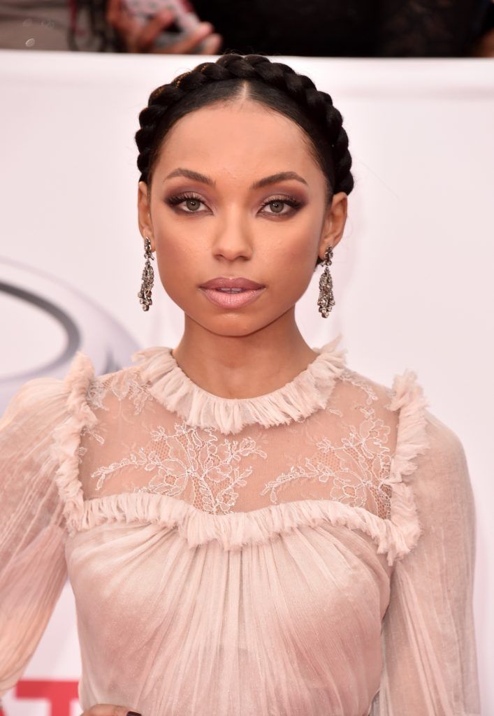 Logan Browning attends the 49th NAACP Image Awards at Pasadena Civic Auditorium on January 15, 2018 in Pasadena, California.  (Photo by Alberto E. Rodriguez/Getty Images for NAACP )