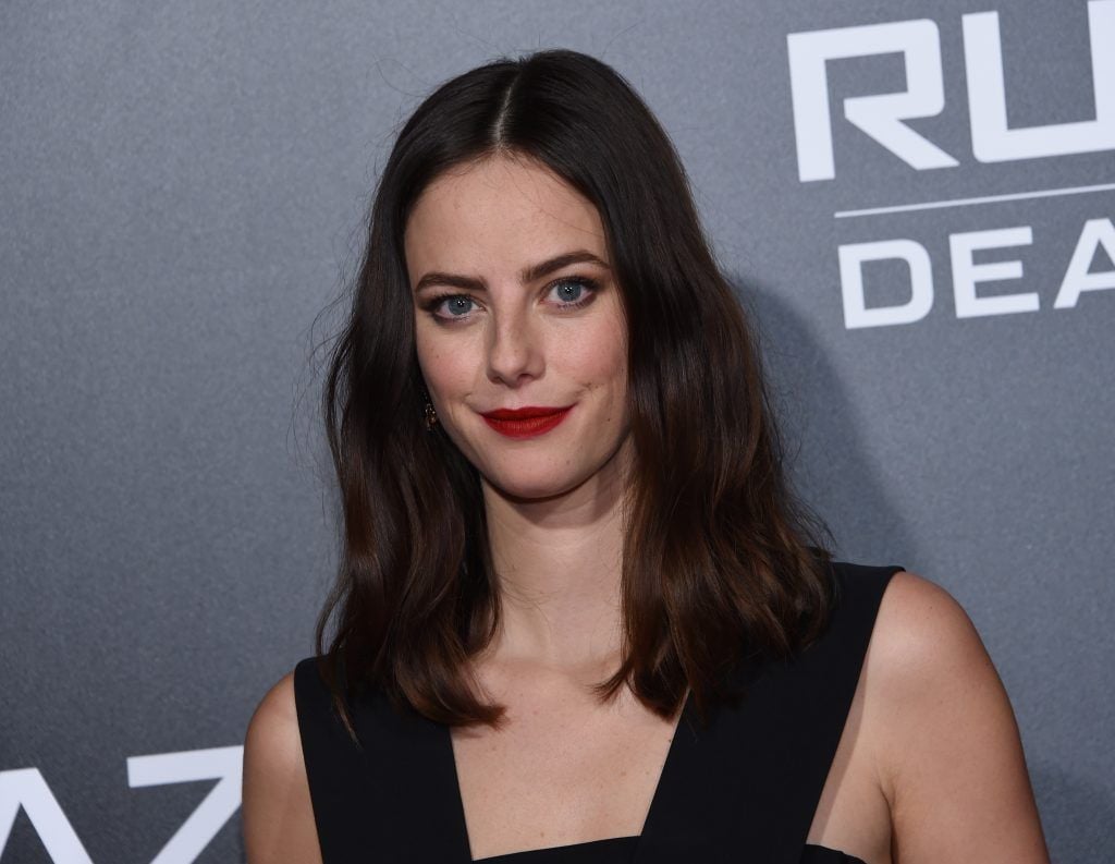 Actress Kaya Scodelario attends the red carpet fan screening of "Maze Runner: The Death Cure" at the AMC Century theatre in Century City on January 18, 2018. (Photo by CHRIS DELMAS/AFP/Getty Images)