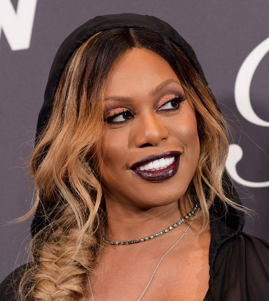 Actress Laverne Cox attends Lip Sync Battle Live: A Michael Jackson Celebration at Dolby Theatre on January 18, 2018 in Hollywood, California.  (Photo by Tara Ziemba/Getty Images)