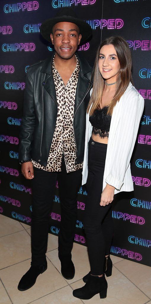 Lawson Mpame and Romena Shretti pictured at the launch of CHIPPED Nail Bar at the Powerscourt Centre, Dublin. Photo by Brian McEvoy