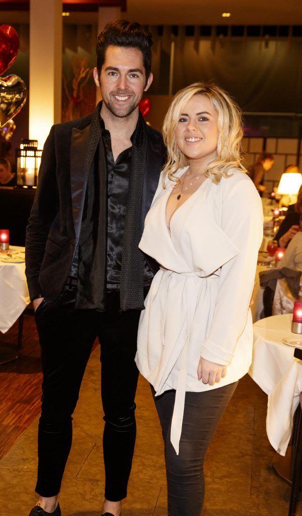 Edward Smith and Ali Ryan pictured at the launch of the First Dates Restaurant at the Gibson Hotel. Photo by Andres Poveda