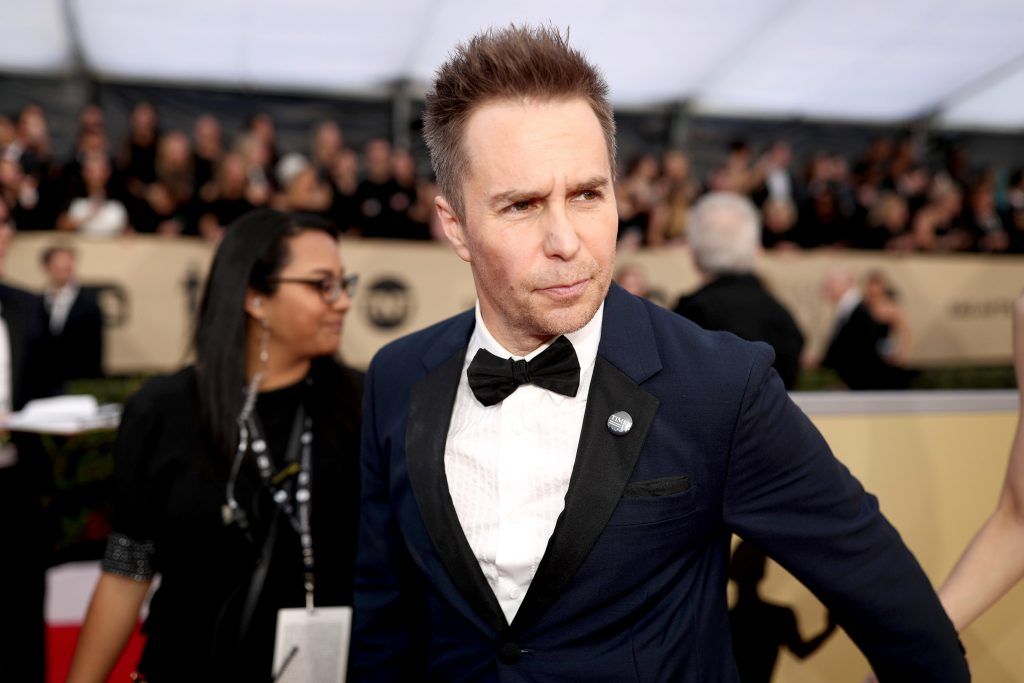 LOS ANGELES, CA - JANUARY 21:  Actor Sam Rockwell attends the 24th Annual Screen Actors Guild Awards at The Shrine Auditorium on January 21, 2018 in Los Angeles, California. 27522_010  (Photo by Christopher Polk/Getty Images for Turner Image)