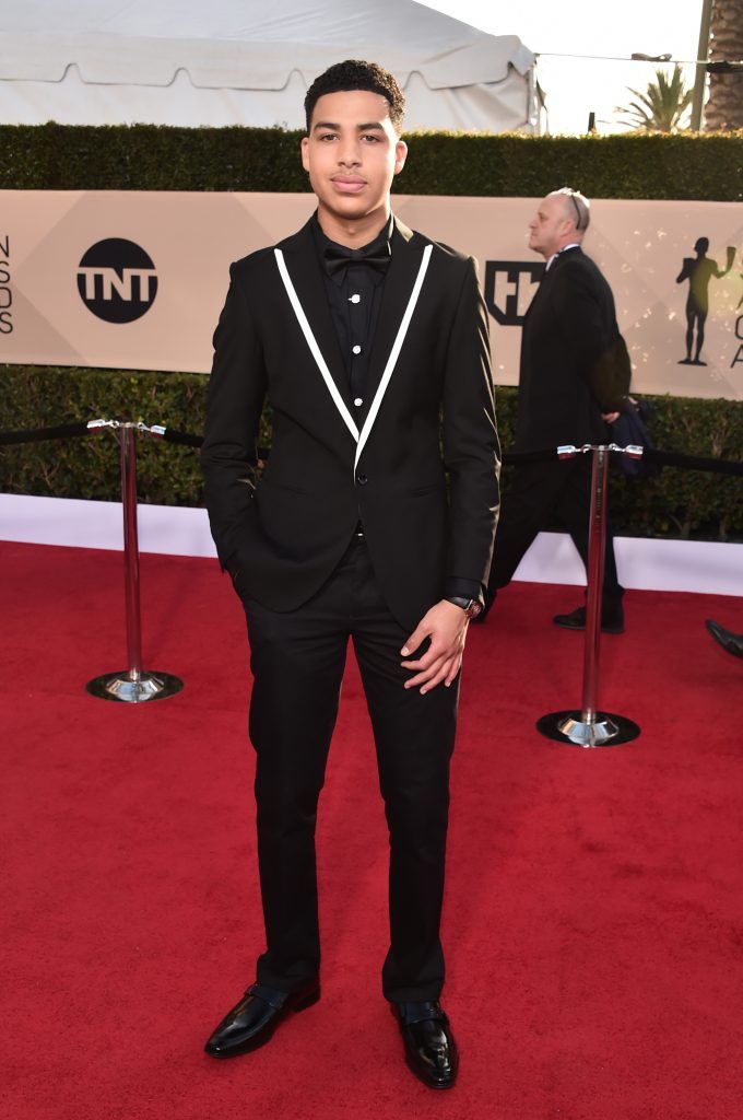 LOS ANGELES, CA - JANUARY 21:  Actor Marcus Scribner attends the 24th Annual Screen Actors Guild Awards at The Shrine Auditorium on January 21, 2018 in Los Angeles, California. 27522_006  (Photo by Alberto E. Rodriguez/Getty Images)