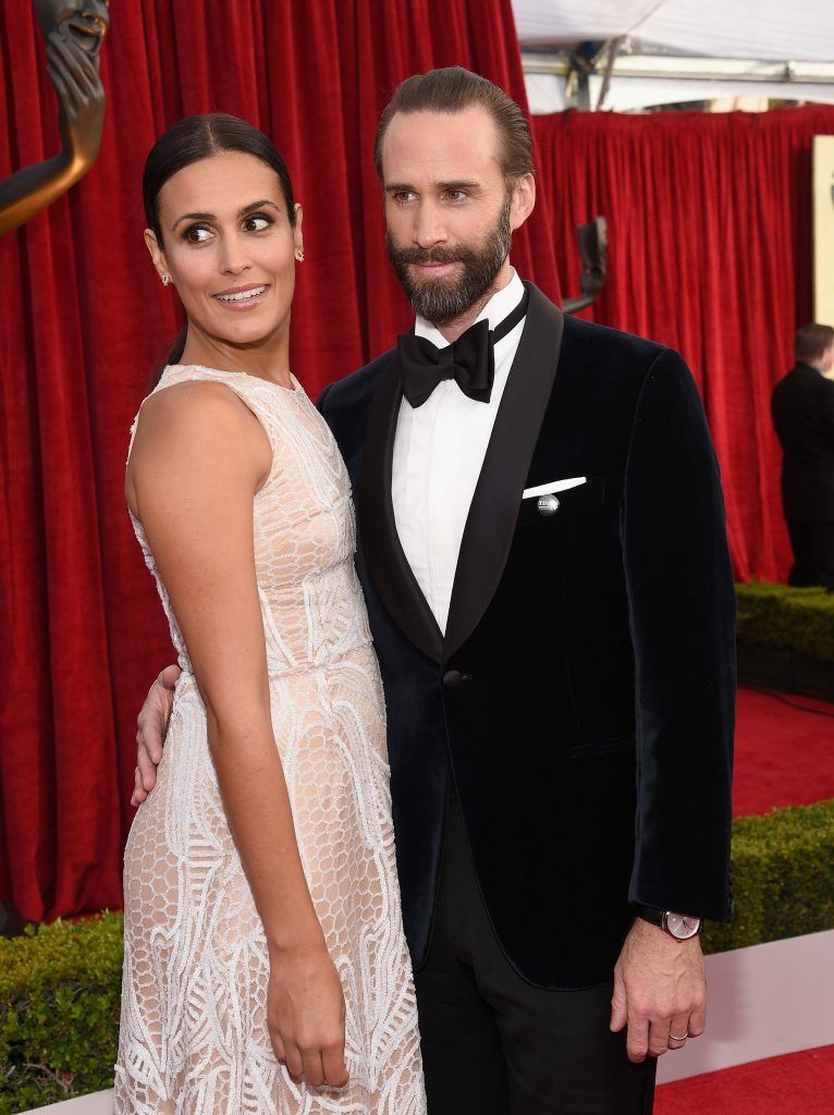 LOS ANGELES, CA - JANUARY 21:  Actors Maria Dolores Dieguez and Joseph Fiennes attend the 24th Annual Screen Actors Guild Awards at The Shrine Auditorium on January 21, 2018 in Los Angeles, California.  (Photo by Kevork Djansezian/Getty Images)