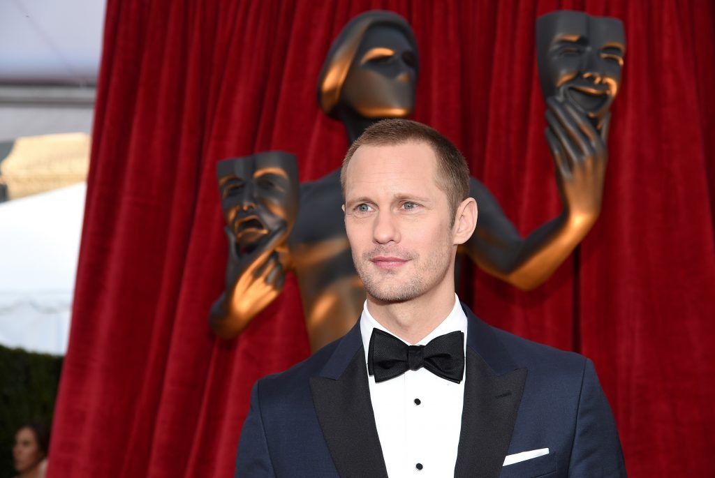 LOS ANGELES, CA - JANUARY 21:  Actor Alexander Skarsgard attends the 24th Annual Screen Actors Guild Awards at The Shrine Auditorium on January 21, 2018 in Los Angeles, California.  (Photo by Kevork Djansezian/Getty Images)