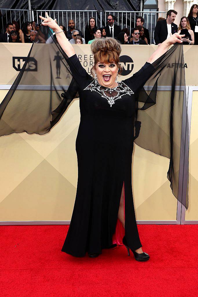 LOS ANGELES, CA - JANUARY 21:  Actor Lin Tucci attends the 24th Annual Screen Actors Guild Awards at The Shrine Auditorium on January 21, 2018 in Los Angeles, California. 27522_017  (Photo by Frederick M. Brown/Getty Images)