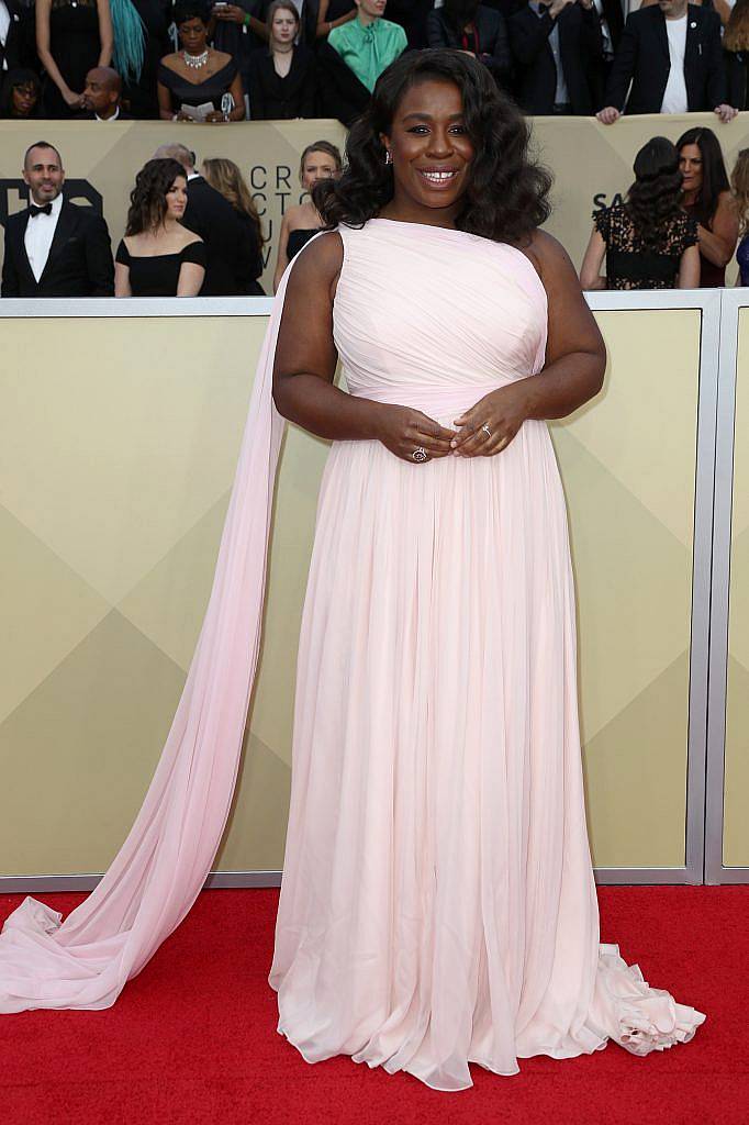 LOS ANGELES, CA - JANUARY 21:  Actor Uzo Aduba attends the 24th Annual Screen Actors Guild Awards at The Shrine Auditorium on January 21, 2018 in Los Angeles, California. 27522_017  (Photo by Frederick M. Brown/Getty Images)