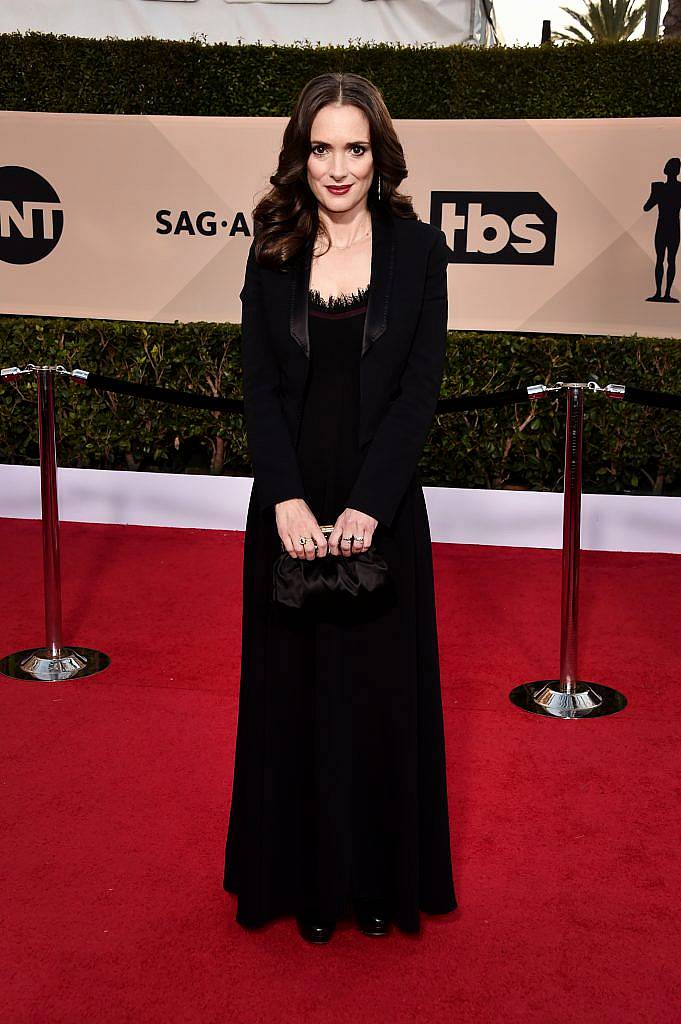 LOS ANGELES, CA - JANUARY 21:  Actor Winona Ryder attends the 24th Annual Screen Actors Guild Awards at The Shrine Auditorium on January 21, 2018 in Los Angeles, California. 27522_006  (Photo by Alberto E. Rodriguez/Getty Images)