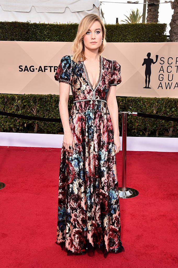 LOS ANGELES, CA - JANUARY 21:  Actor Brie Larson attends the 24th Annual Screen Actors Guild Awards at The Shrine Auditorium on January 21, 2018 in Los Angeles, California. 27522_006  (Photo by Alberto E. Rodriguez/Getty Images)