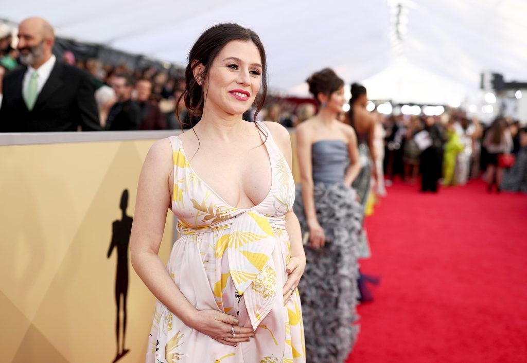 LOS ANGELES, CA - JANUARY 21:  Actor Yael Stone attends the 24th Annual Screen Actors Guild Awards at The Shrine Auditorium on January 21, 2018 in Los Angeles, California. 27522_010  (Photo by Christopher Polk/Getty Images for Turner Image)