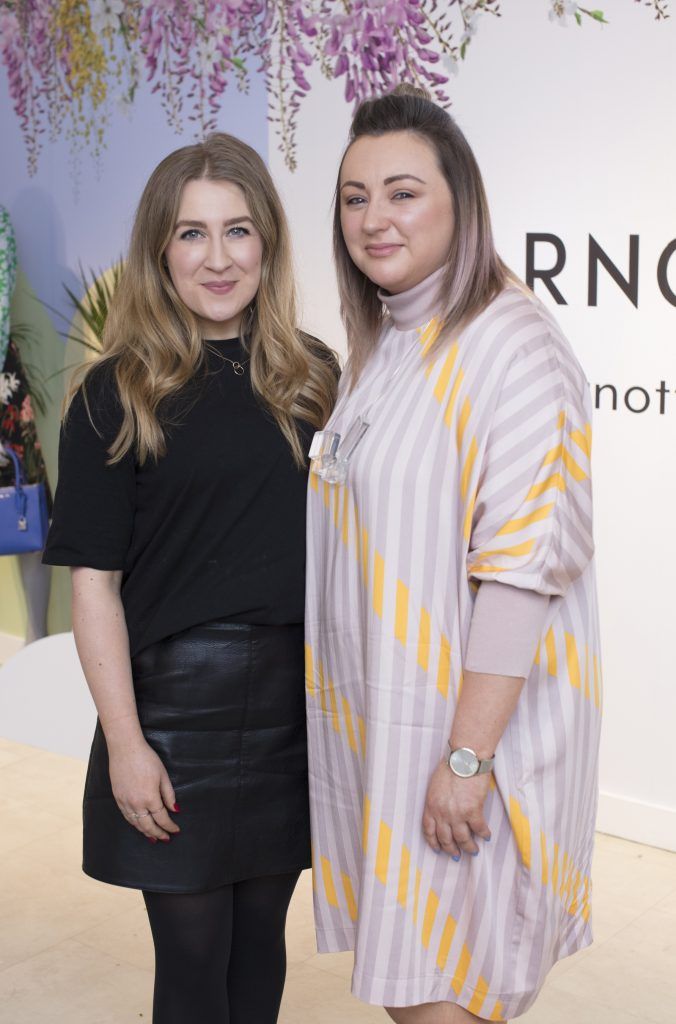 Colette O’Boyle & Linda Conway pictured at the launch of the Arnotts Spring/Summer ‘18 collection. Photo: Anthony Woods