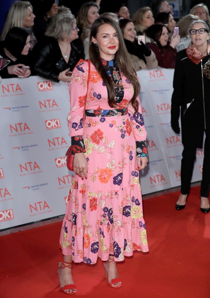LONDON, ENGLAND - JANUARY 23:  Lacey Turner attends the National Television Awards 2018 at the O2 Arena on January 23, 2018 in London, England.  (Photo by John Phillips/Getty Images)