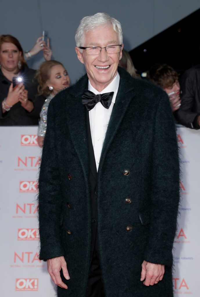 LONDON, ENGLAND - JANUARY 23:  Paul O'Grady attends the National Television Awards 2018 at the O2 Arena on January 23, 2018 in London, England.  (Photo by John Phillips/Getty Images)