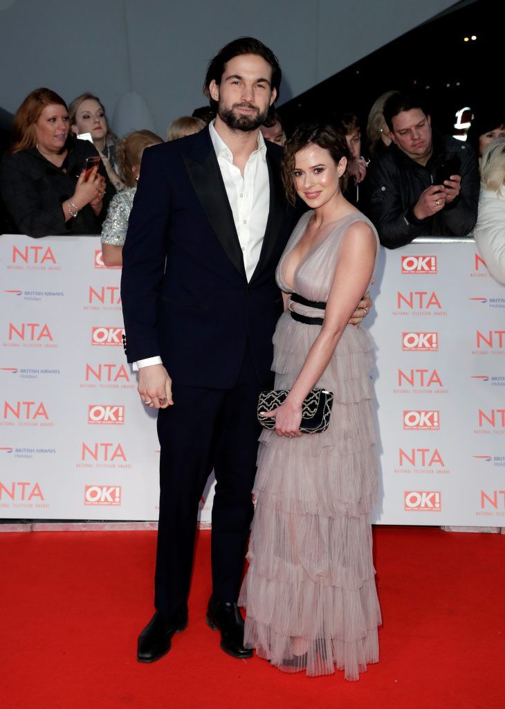 LONDON, ENGLAND - JANUARY 23:  Jamie Jewitt and Camilla Thurlow attends the National Television Awards 2018 at the O2 Arena on January 23, 2018 in London, England.  (Photo by John Phillips/Getty Images)