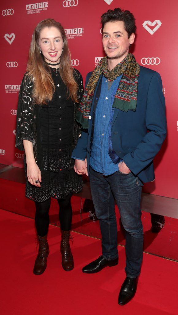 Mia Mullarkey and Colm Farren at the Audi Dublin International Film Festival 2018 programme launch at The Lighthouse Cinema, Dublin. Photo by Brian McEvoy