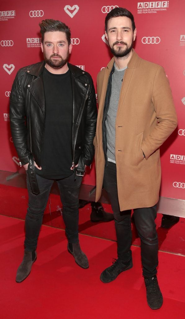 Vincent May and Jay Boland of Kodaline at the Audi Dublin International Film Festival 2018 programme launch at The Lighthouse Cinema, Dublin. Photo by Brian McEvoy