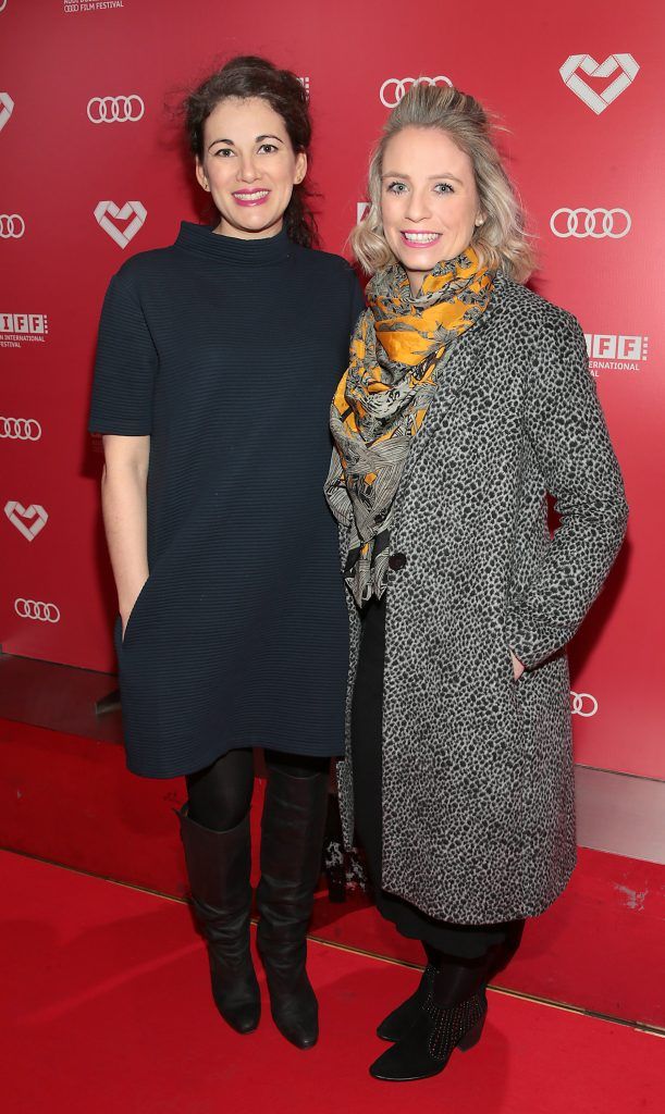 Sarah Lynch and Lisa Dunne at the Audi Dublin International Film Festival 2018 programme launch at The Lighthouse Cinema, Dublin. Photo by Brian McEvoy