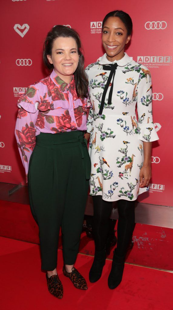 Sarah Murphy and Shireen McDonagh at the Audi Dublin International Film Festival 2018 programme launch at The Lighthouse Cinema, Dublin. Photo by Brian McEvoy