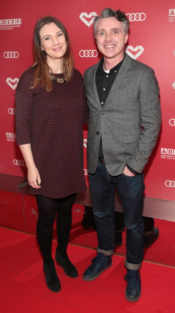 Dee Gunning and Robert Boyle at the Audi Dublin International Film Festival 2018 programme launch at The Lighthouse Cinema, Dublin. Photo by Brian McEvoy