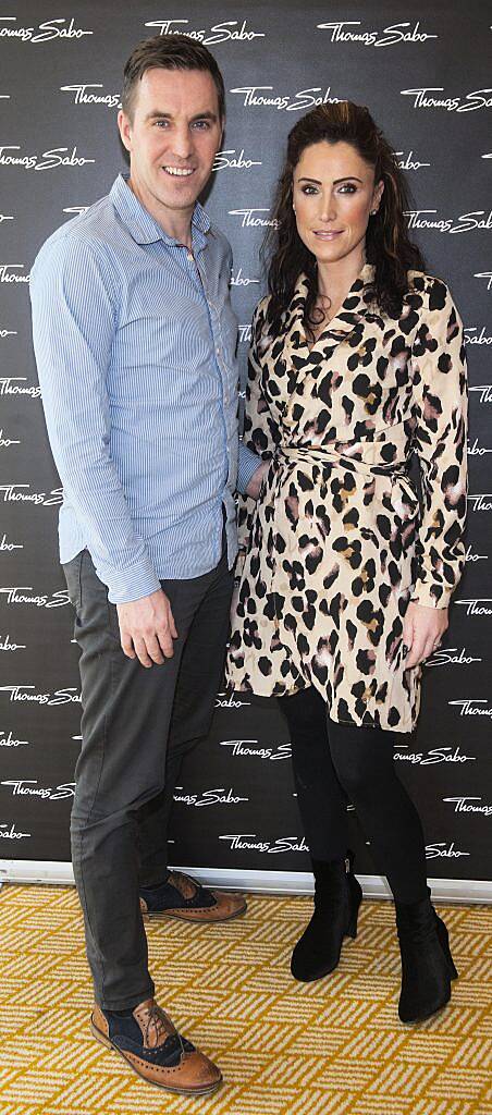 Rodney and Terri Simmons pictured at the Thomas Sabo S/S '18 launch in Herbert Park Hotel (23rd January). Photo by Patrick O'Leary