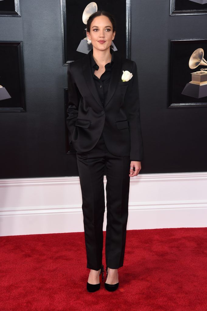 NEW YORK, NY - JANUARY 28: Recording artist Jain attends the 60th Annual GRAMMY Awards at Madison Square Garden on January 28, 2018 in New York City.  (Photo by Jamie McCarthy/Getty Images)