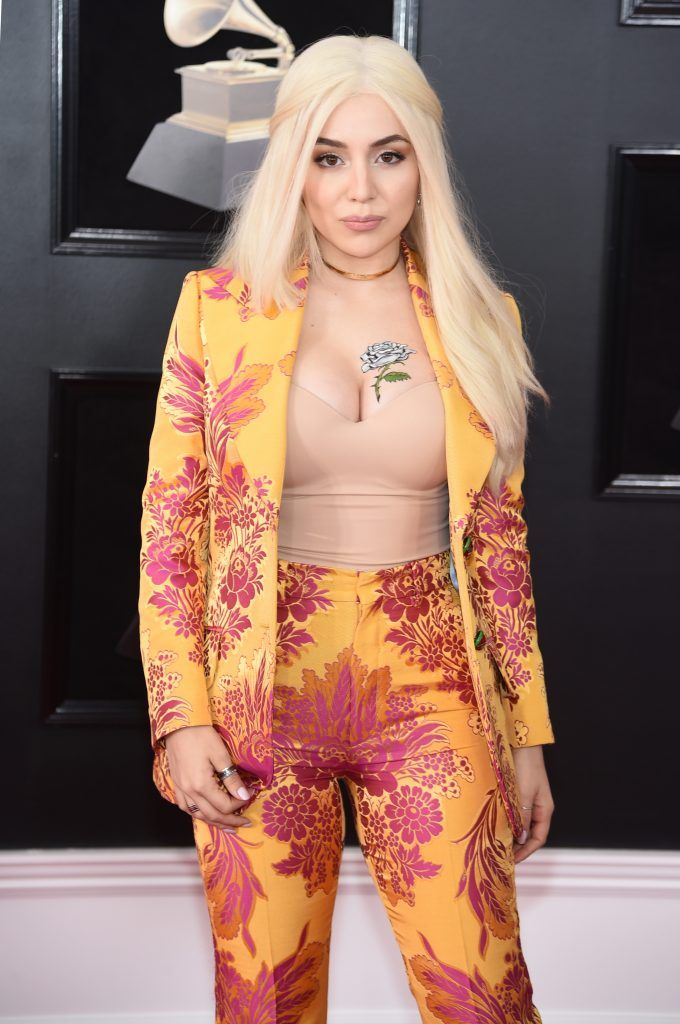NEW YORK, NY - JANUARY 28:  Recording artist Ava Max attends the 60th Annual GRAMMY Awards at Madison Square Garden on January 28, 2018 in New York City.  (Photo by Jamie McCarthy/Getty Images)