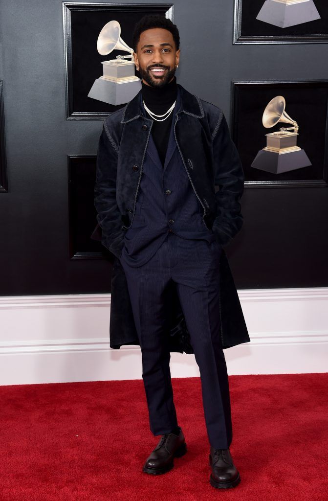 NEW YORK, NY - JANUARY 28:  Recording artist Big Sean attends the 60th Annual GRAMMY Awards at Madison Square Garden on January 28, 2018 in New York City.  (Photo by Jamie McCarthy/Getty Images)