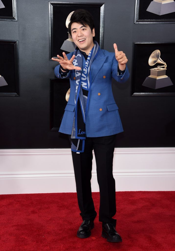 NEW YORK, NY - JANUARY 28:  Recording artist Lang Lang attends the 60th Annual GRAMMY Awards at Madison Square Garden on January 28, 2018 in New York City.  (Photo by Jamie McCarthy/Getty Images)