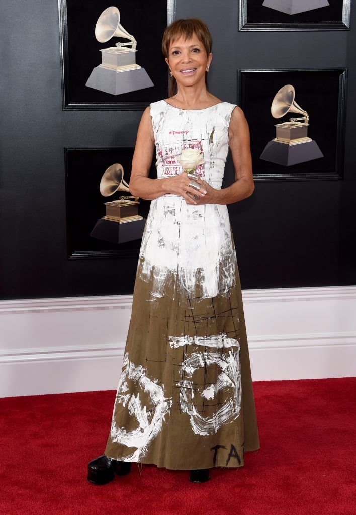 NEW YORK, NY - JANUARY 28:  Epic Records President Sylvia Rhone attends the 60th Annual GRAMMY Awards at Madison Square Garden on January 28, 2018 in New York City.  (Photo by Jamie McCarthy/Getty Images)