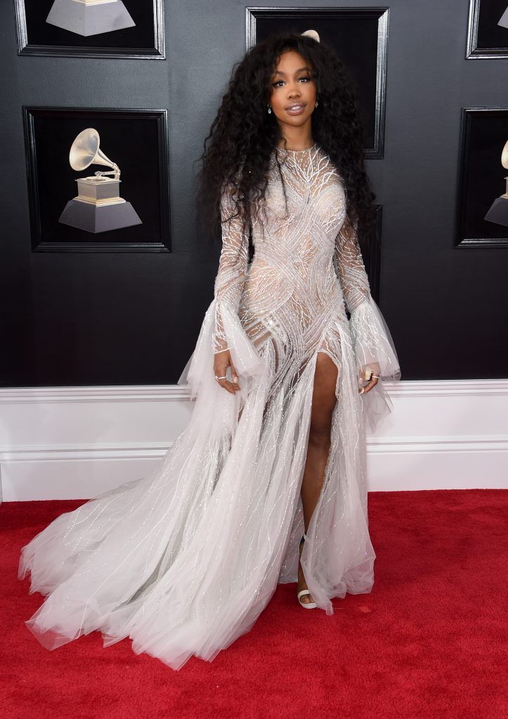 NEW YORK, NY - JANUARY 28:  Recording artist SZA attends the 60th Annual GRAMMY Awards at Madison Square Garden on January 28, 2018 in New York City.  (Photo by Jamie McCarthy/Getty Images)