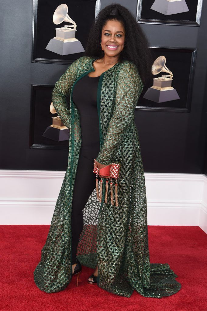 NEW YORK, NY - JANUARY 28:  Recording artist Esnavi attends the 60th Annual GRAMMY Awards at Madison Square Garden on January 28, 2018 in New York City.  (Photo by Jamie McCarthy/Getty Images)
