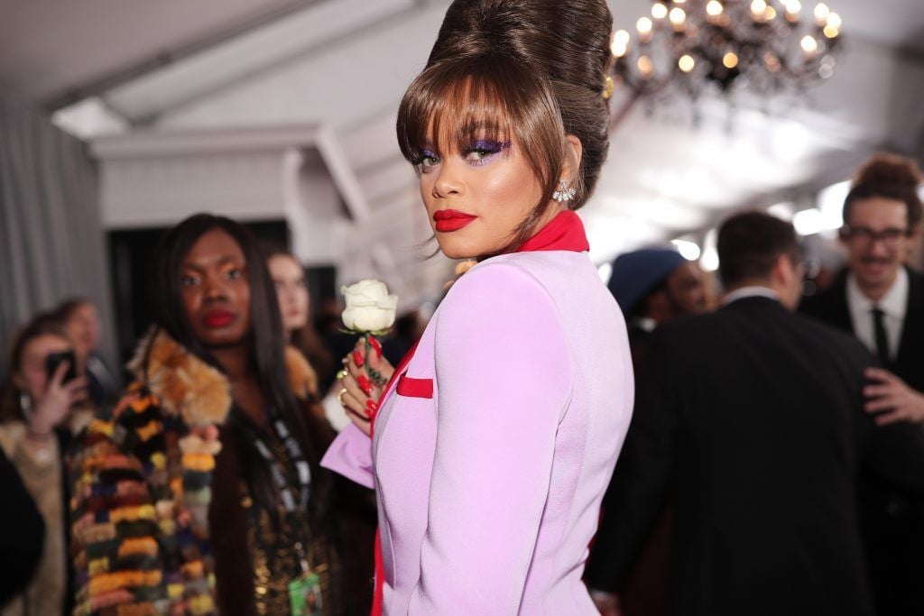 NEW YORK, NY - JANUARY 28:  Recording artist Andra Day attends the 60th Annual GRAMMY Awards at Madison Square Garden on January 28, 2018 in New York City.  (Photo by Christopher Polk/Getty Images for NARAS)